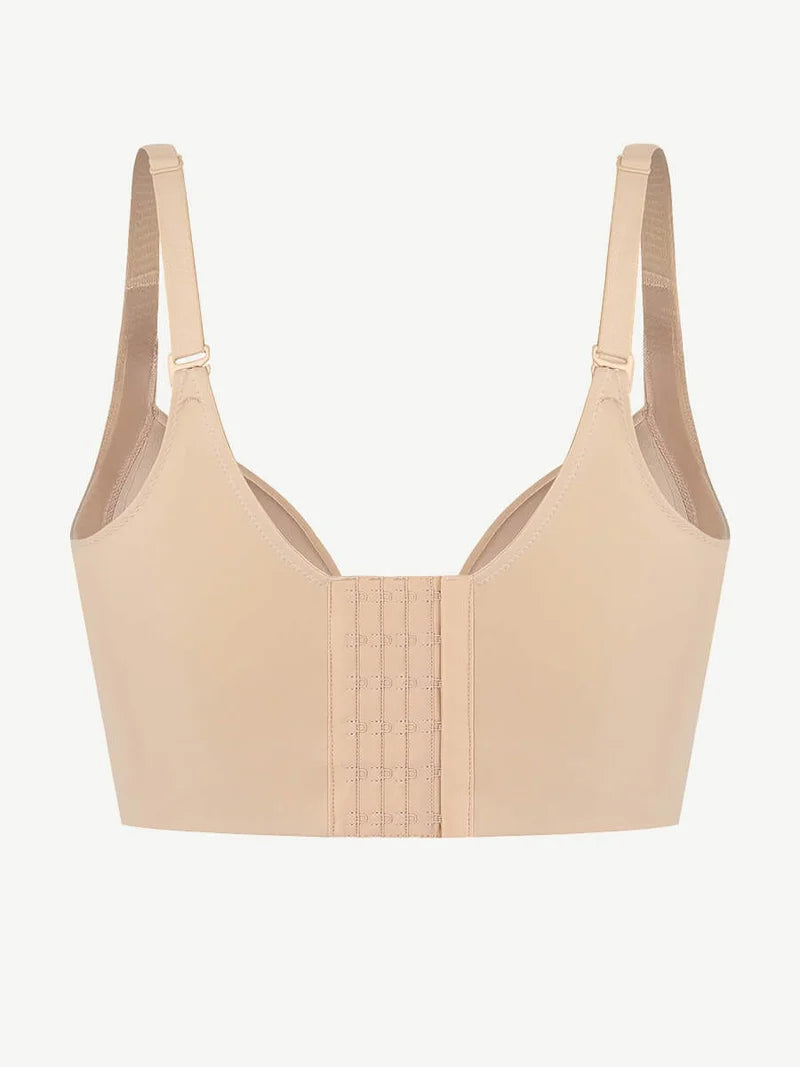 Chic Deep Cup Bra with Shapewear Integration to Hide Back Fat