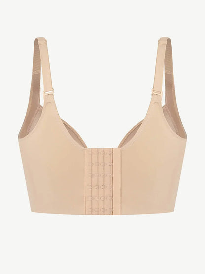 Chic Deep Cup Bra with Shapewear Integration to Hide Back Fat