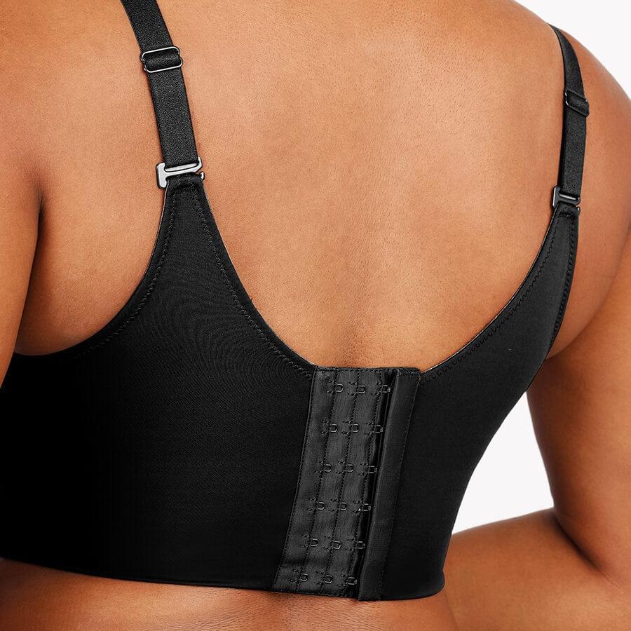 Chic Deep Cup Bra with Shapewear Integration to Hide Back Fat