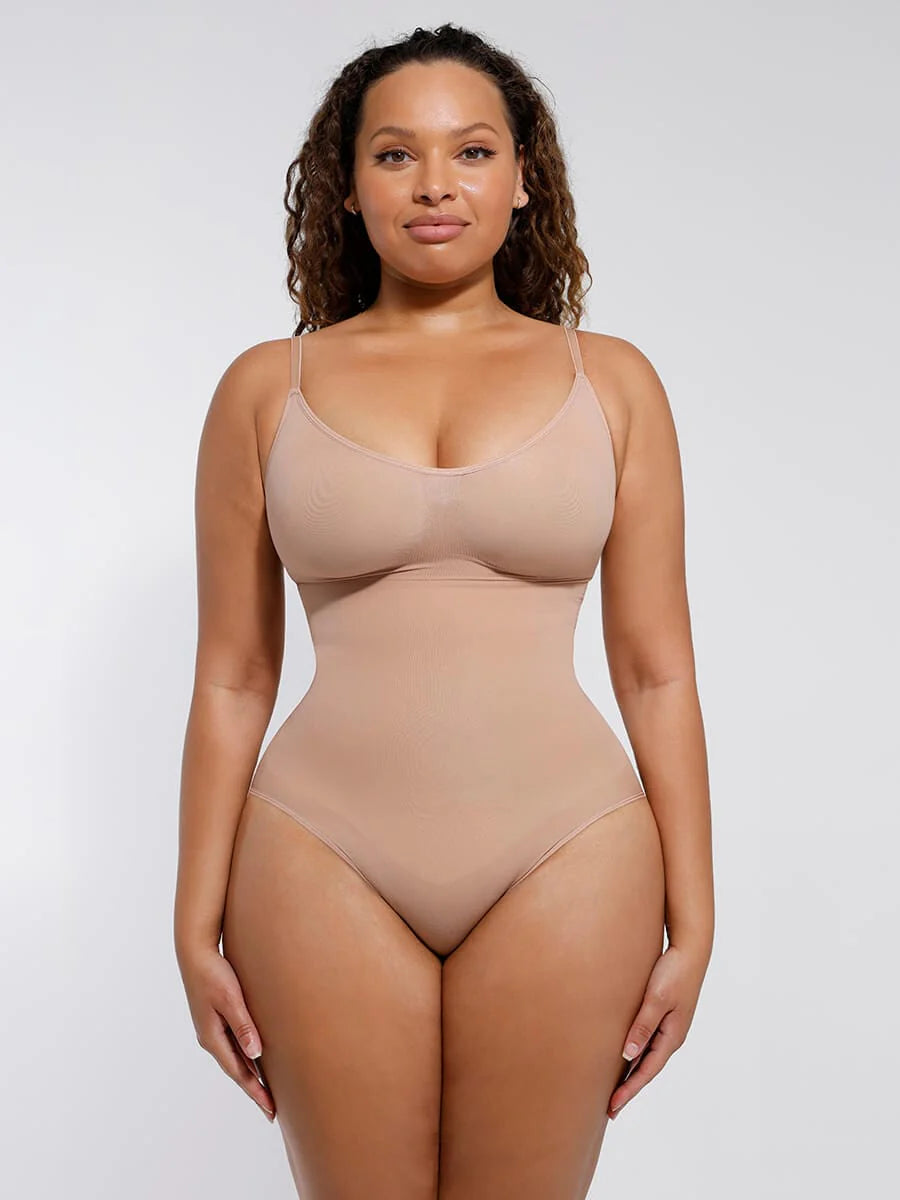 Women's Tummy Control Bodysuit Seamless Shapewear for Sculpted Waist